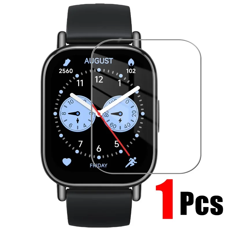 Premium 9H Tempered Glass Screen Protectors for Smartwatches - Anti-Scratch and Durable