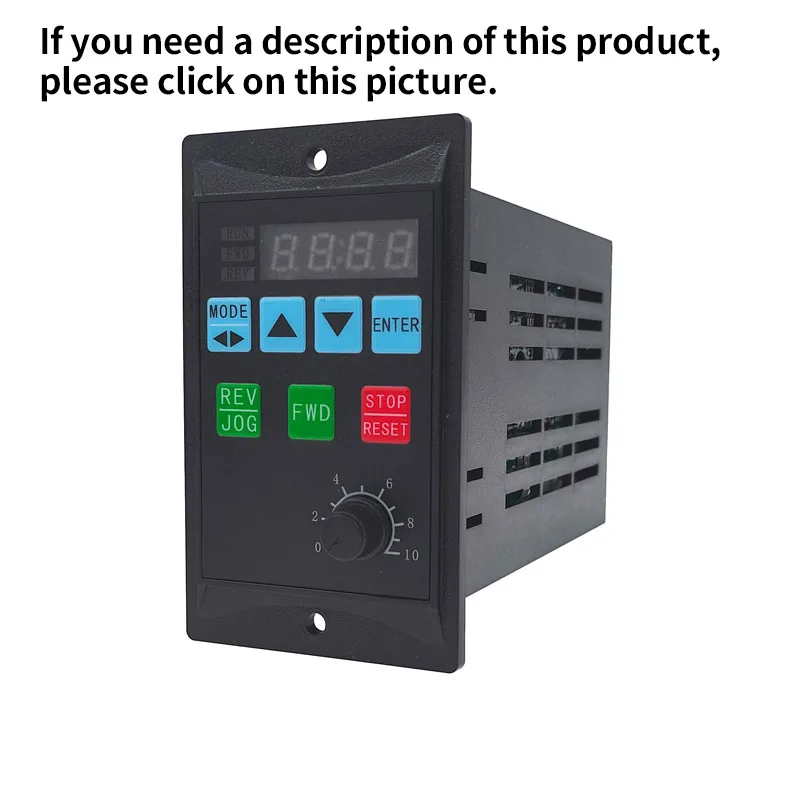 Description Picture 3 of item750W Frequency Converter Add RS485 Three-phase Motor Driver MCU T13-400W-12-H Single Phase Input