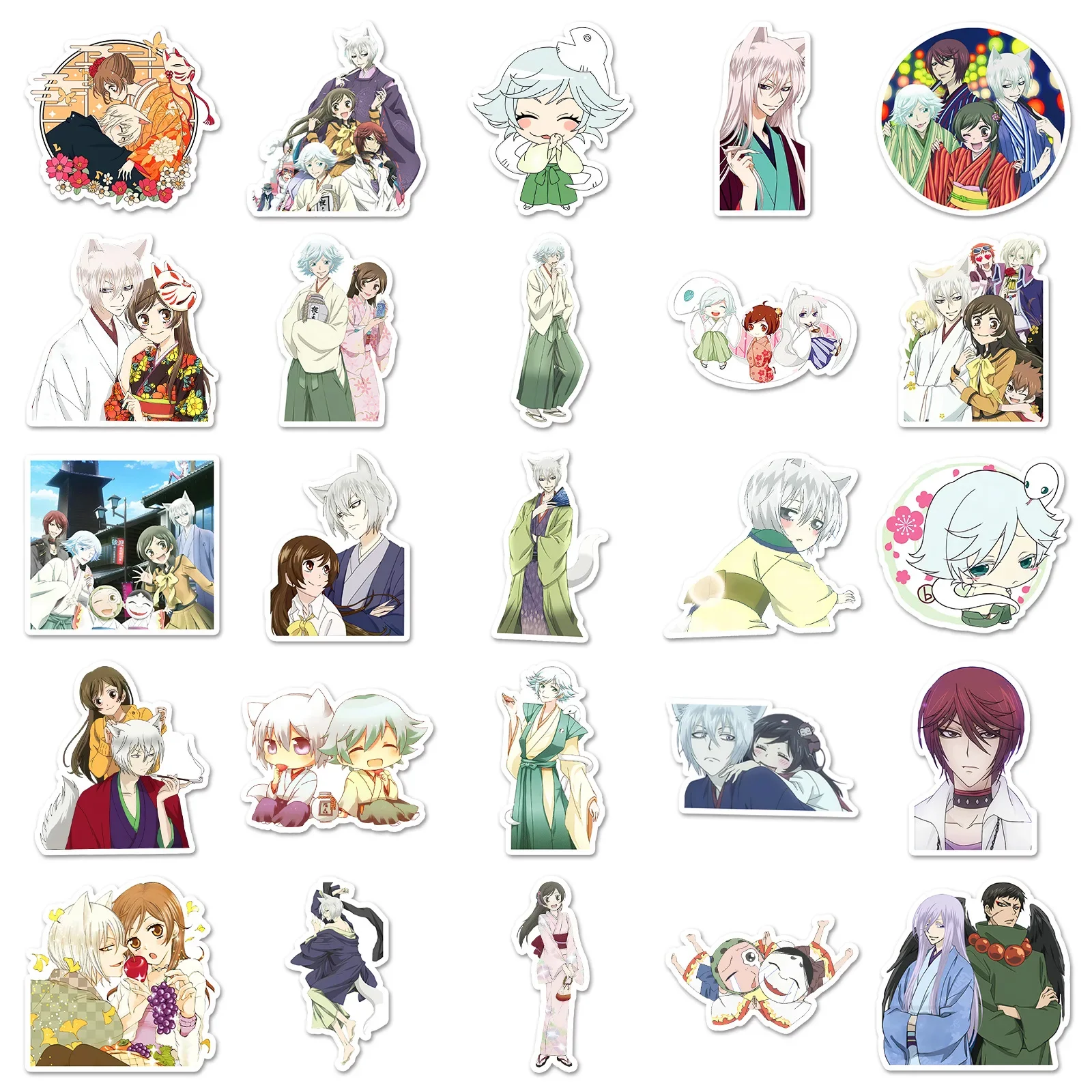 50 Stück Kamisama Love Selbstklebende Anime-Aufkleber Manga Cartoon Mädchen Kamisama Kiss Kawaii Zeichnung Doodle Graffiti Dekorationen – Detail 4