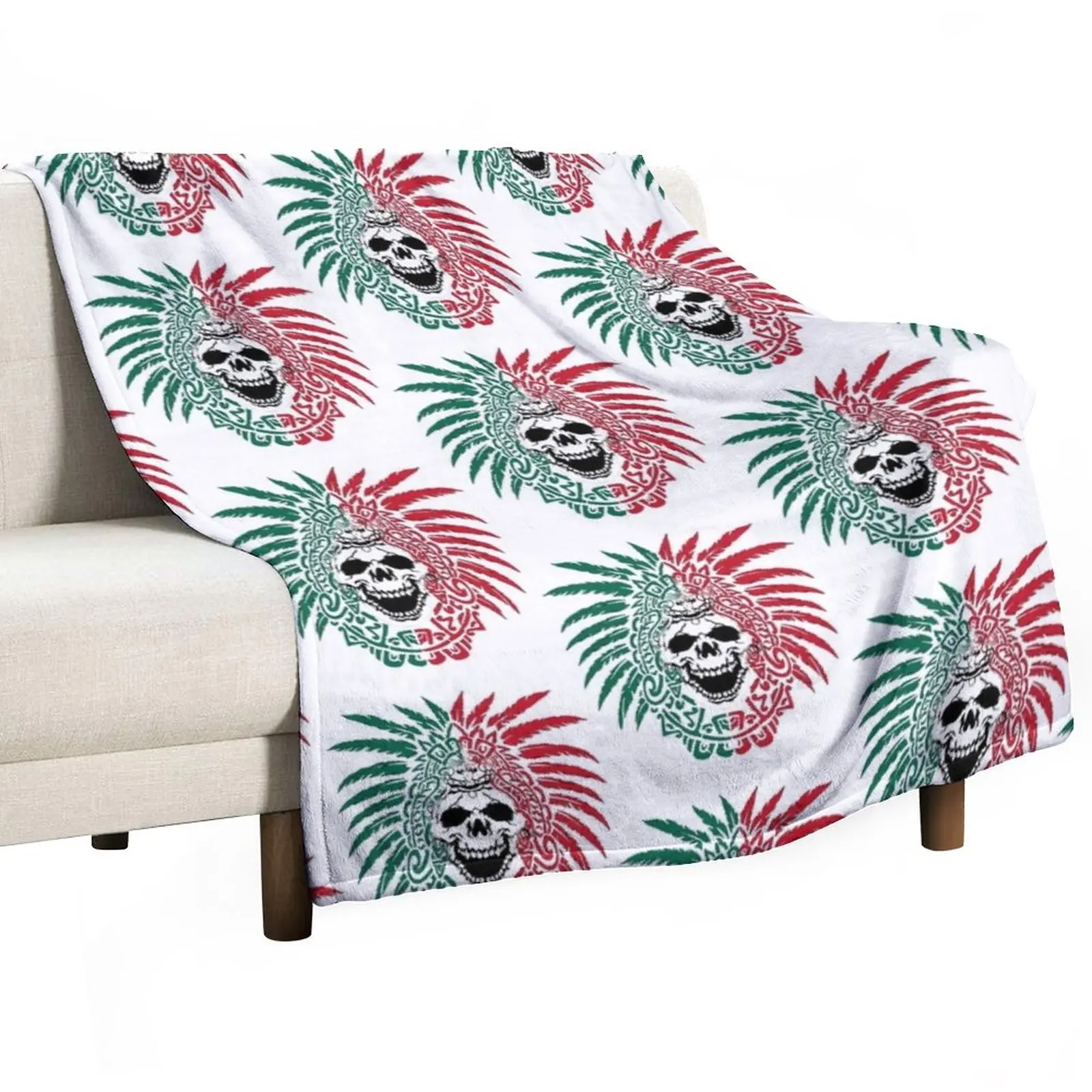 

New Aztec Hieroglyphs Throw Blanket Heavy Blanket Luxury Thicken Blanket