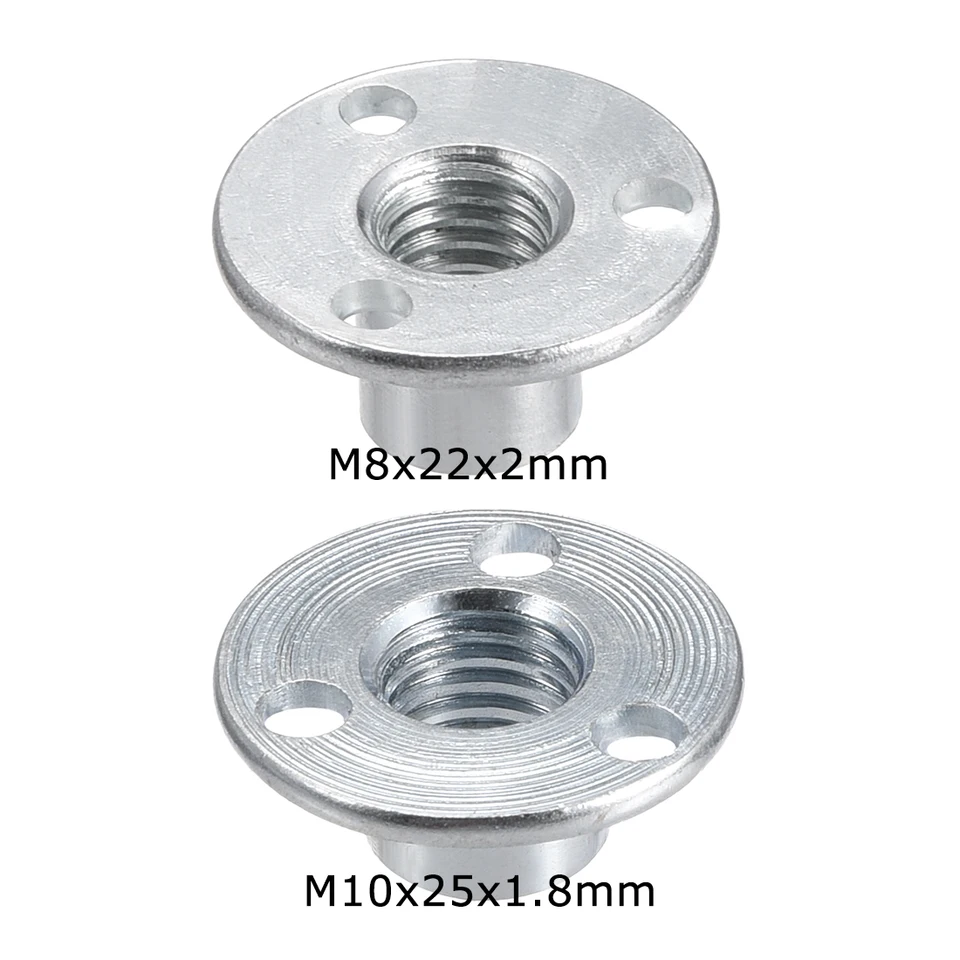 12 Pièces Écrou De Bride à 3 Trous M10 Écrou En T à 3 Trou