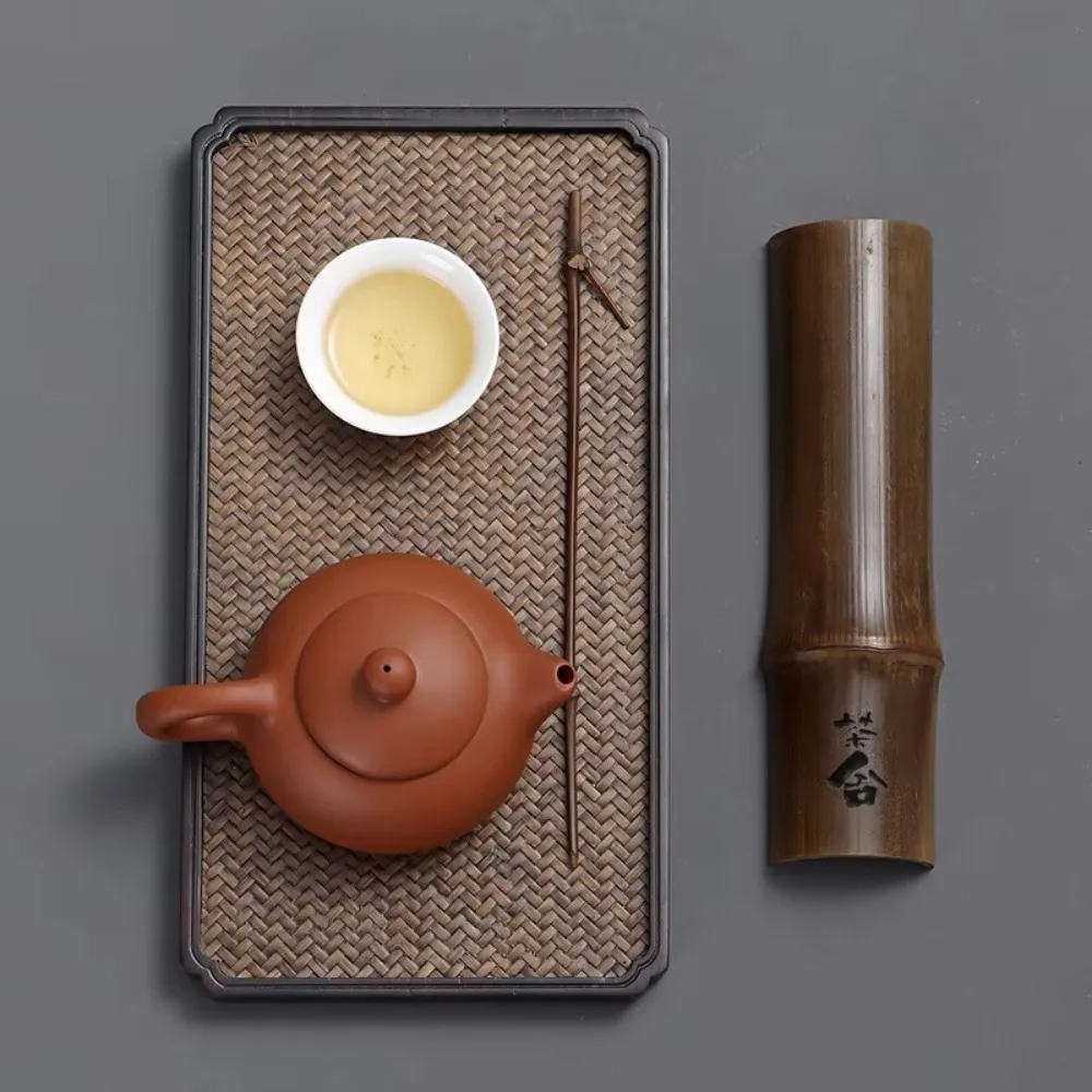 New Handmade Natural Bamboo Tea Scoop High Quality Chinese Style Kung Fu Tea Set Chahe Cha Ze Needle Ceremony