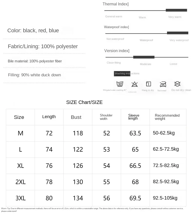 Winter Men's Fashion Bright Short Down Jacket Outdoor Light Waterproof White Duck Hooded Parka down jacket mens jacket