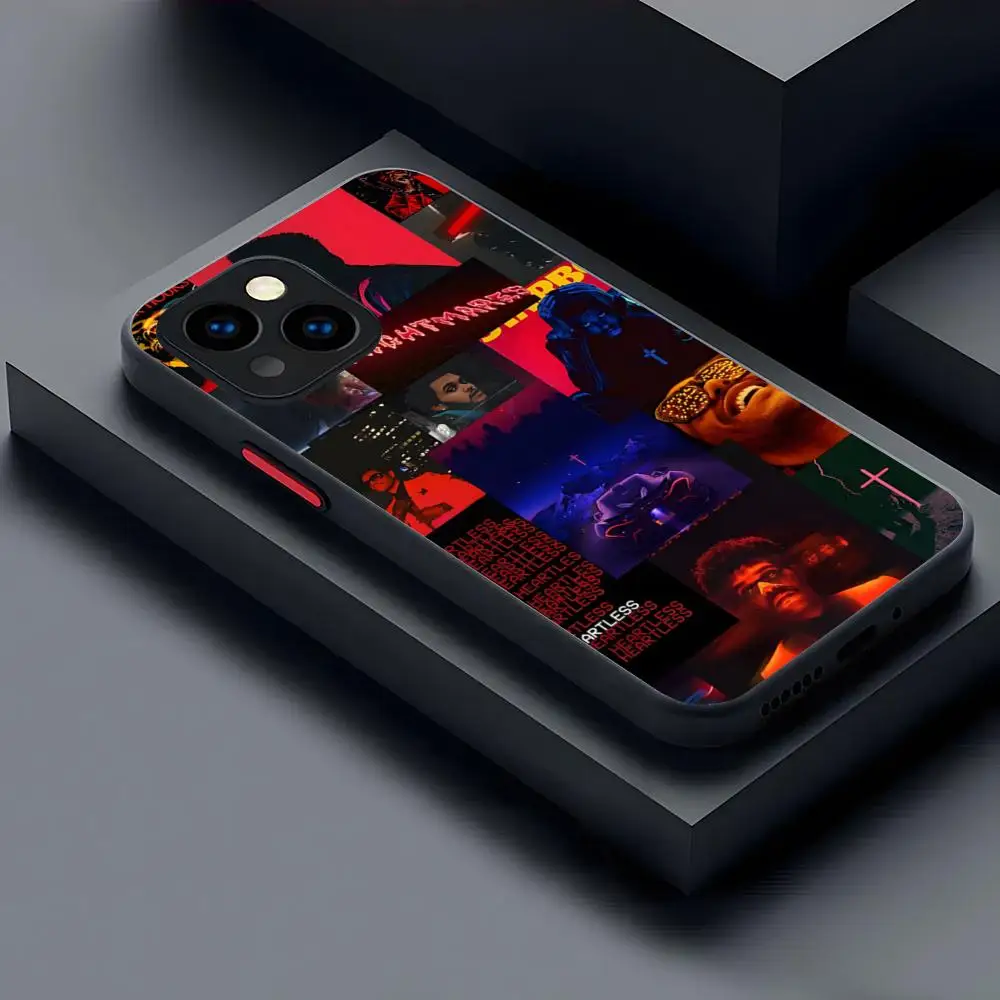 The Weeknd Matte Transparent Phone Case - Sleek and Stylish Back Cover