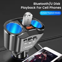 66W Fast Charger QC3.0+2.4A Charger Socket Cigarette Lighter Splitter 12V/24V Dual USB PD Car Cigarette Lighter Socket Splitter - Image 6