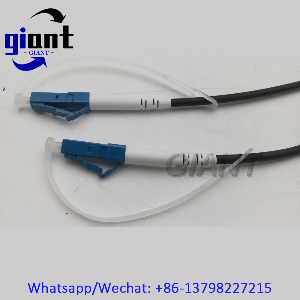 1C SM G657A1 아머드 케이블, 1코어 50M SX 3.0mm 블랙 LSZH 재킷 LC/FC/SC/STUPC 광섬유 아머드 패치 코드