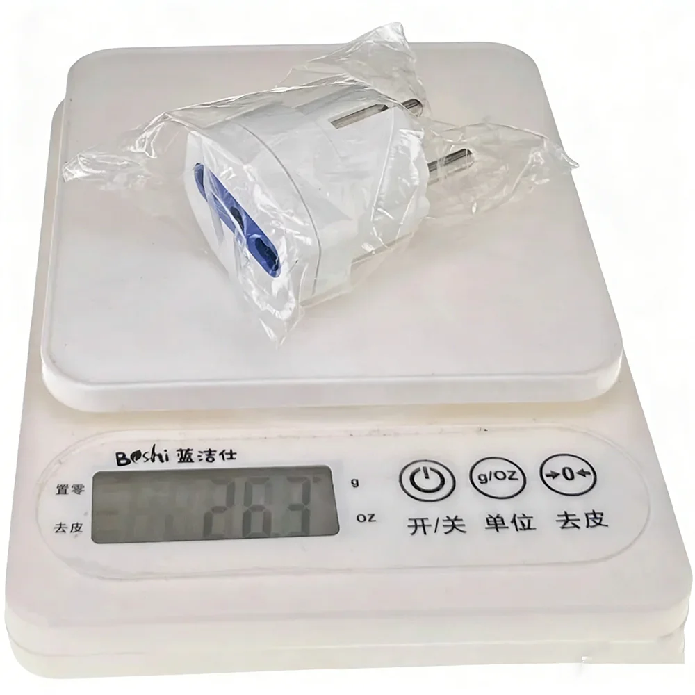 Universal Italy to EU Type-F Plug Adapter - European Travel Power Converter