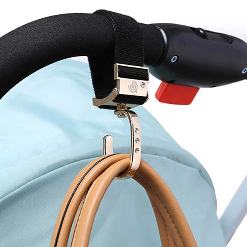 Safety Stroller Accessories Hooks Wheelchair Pram Bag Hook Shopping Bag Clip Stroller Organizer Hanger Hooks