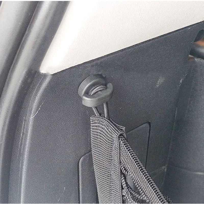 2/4/8/pcs Car Storage Net Buckle Screw Fixed Hanging Hook for Auto Interior Rear Trunk Ring Universal Storage Bag Mesh Hooks car storage bag,car trunk organizer,trunk organizer