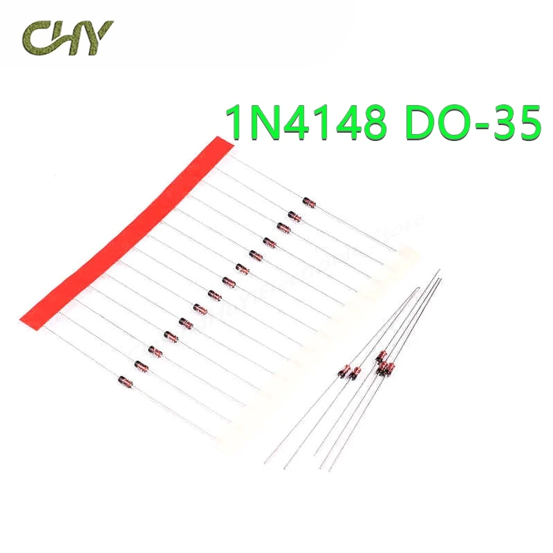 100PCS do-35 1N4148 IN4148 High-speed switching diodes DIP
