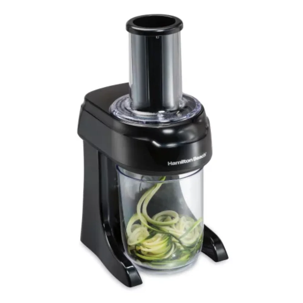 

Electric Spiralizer, 3 Cutting Cones, Metal Food Grip, 6 Cup Capacity