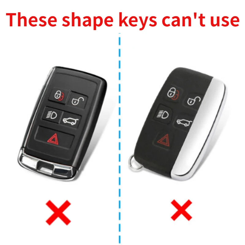 Portachiavi in lega Silicone portachiavi per auto per Land Rover Range Rover Sports 2010 TDV8 2011 Discovery 4 IV LR RR - Sc4664f58478845ae915691bd2ad964bei