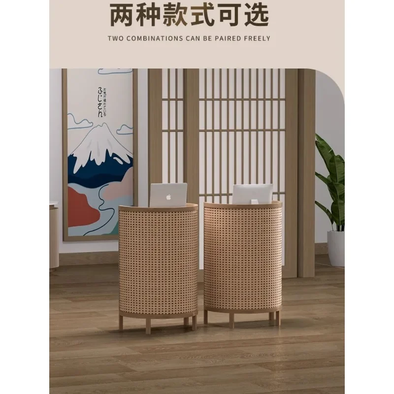 Checkout page Bar Reception Desk Cashier Table Chinese Restaurant Hotel Welcome Desk Small shops can be and simple