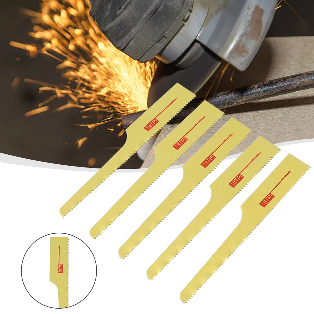 

5Pcs Pneumatic Saw Blades BIM File Jigsaw Blade 14TPI/18TPI/24TPI/32TPI 93mm For Wood Fiberglass Plastic Cutting Power Tools