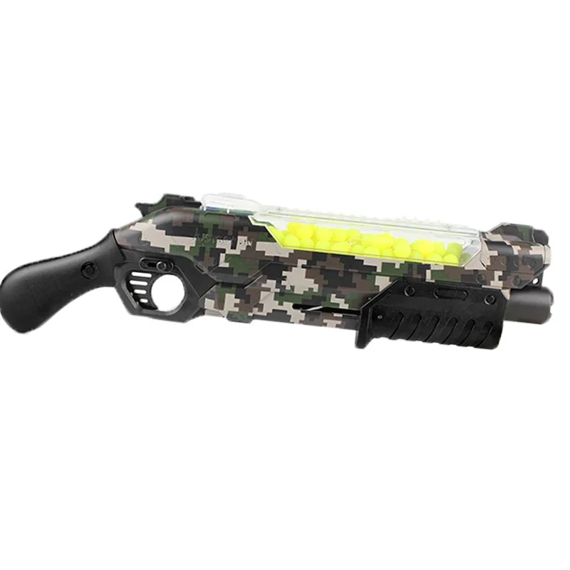 Soft Bullet Gun Toy Children's EVA Shooting Game Goggle Set Large Capacity Launcher Toy for Boys and Girls 4