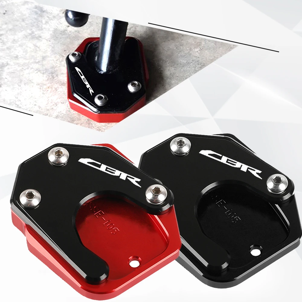 Plaque D'extension De Béquille Moto Pour CB500X CB650R CB500F CB125R CB300R CB400X CBR650R Béquille De Moto Repose-Pied Extension De Support Latéral(6