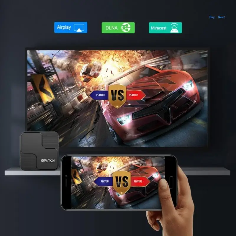 

1 комплект G96max Box H618 Телеприставка Android12.0 2 Телеприставка