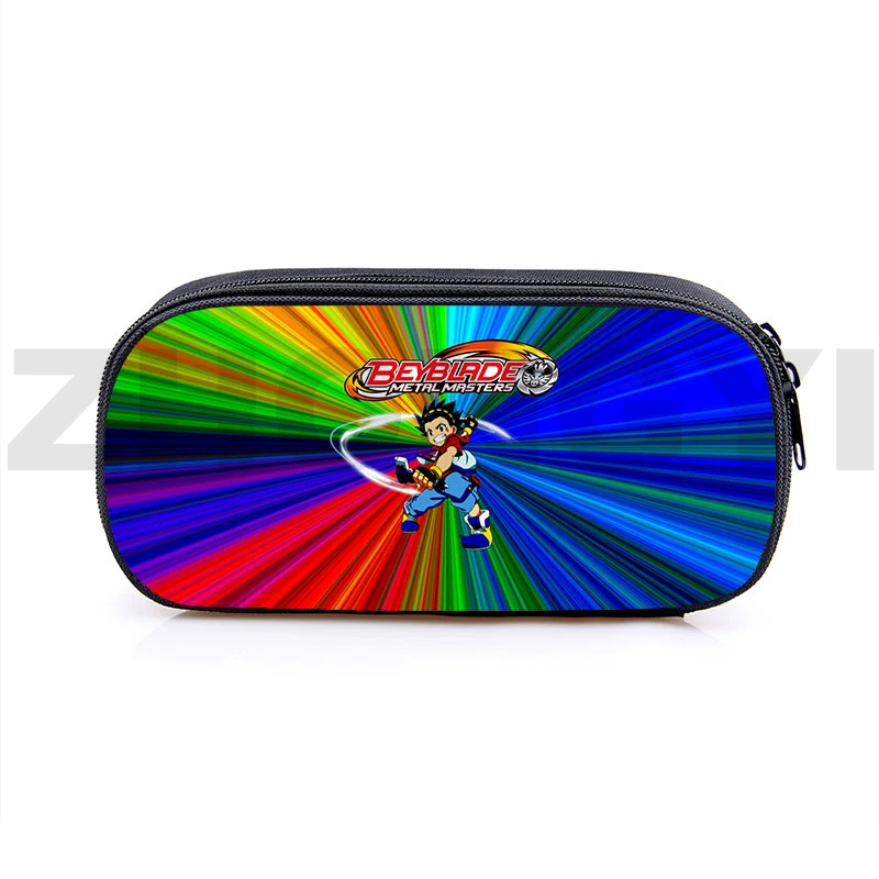 

Large Capacity 3D Print Beyblade Burst Pencil Case High Quality Daily Toiletry Bag Makeup Bags Boys Anime Harajuku Pencil Bags