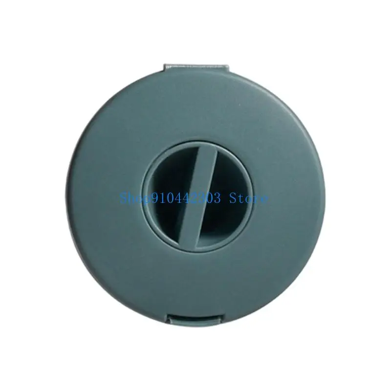Portable Round Cord Management Case with Adjustable Compartments for Electronic Accessories