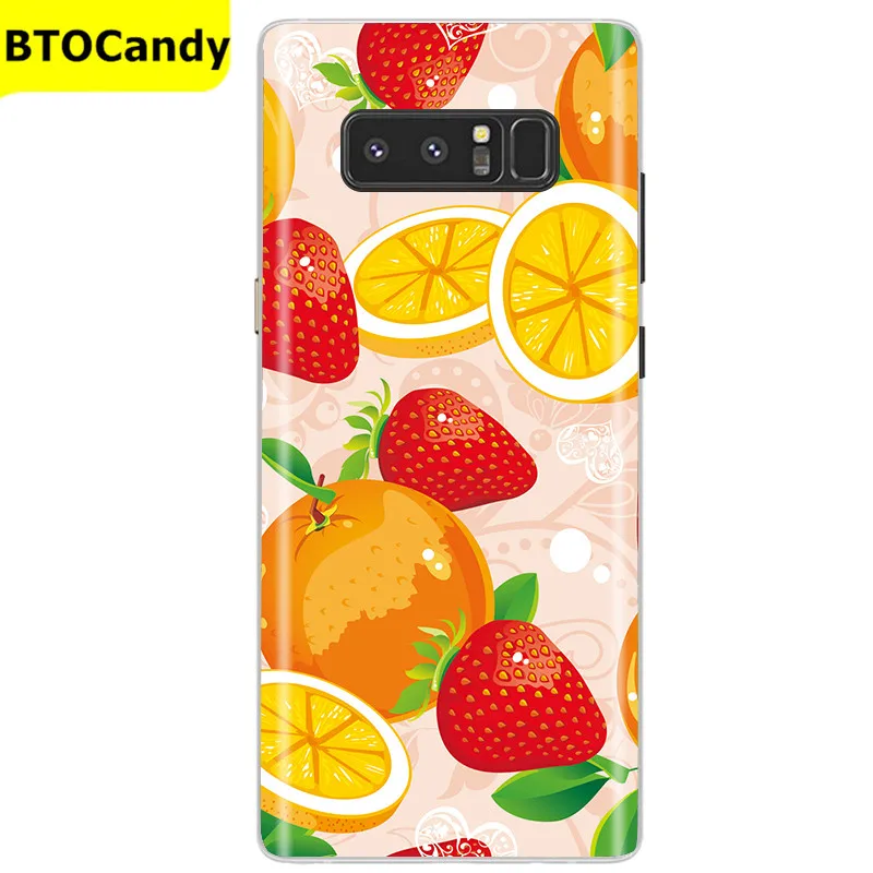 Elegant TPU Silicone Back Case - Shockproof & Slim Design for Samsung Galaxy Note 8