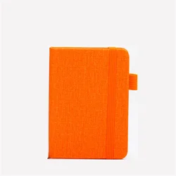 Compact Pocket Notepad Diary Planner and Memo Organizer for Office and School Supplies (Orange)