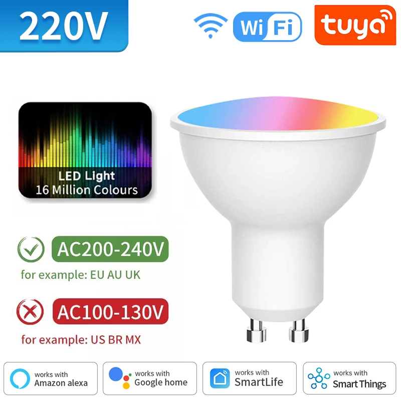 220-240V WIFI GU10