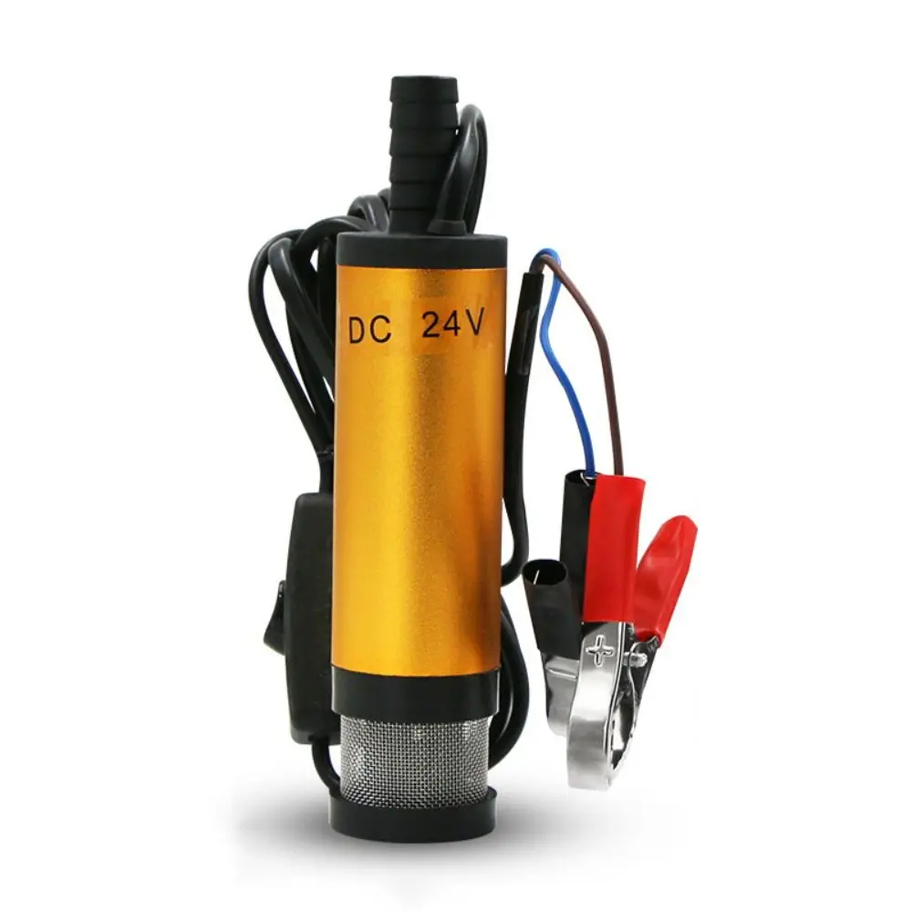 DC 12V/24V Pompa Olio In Lega di Alluminio Shell Pompa Diesel Portatile ...