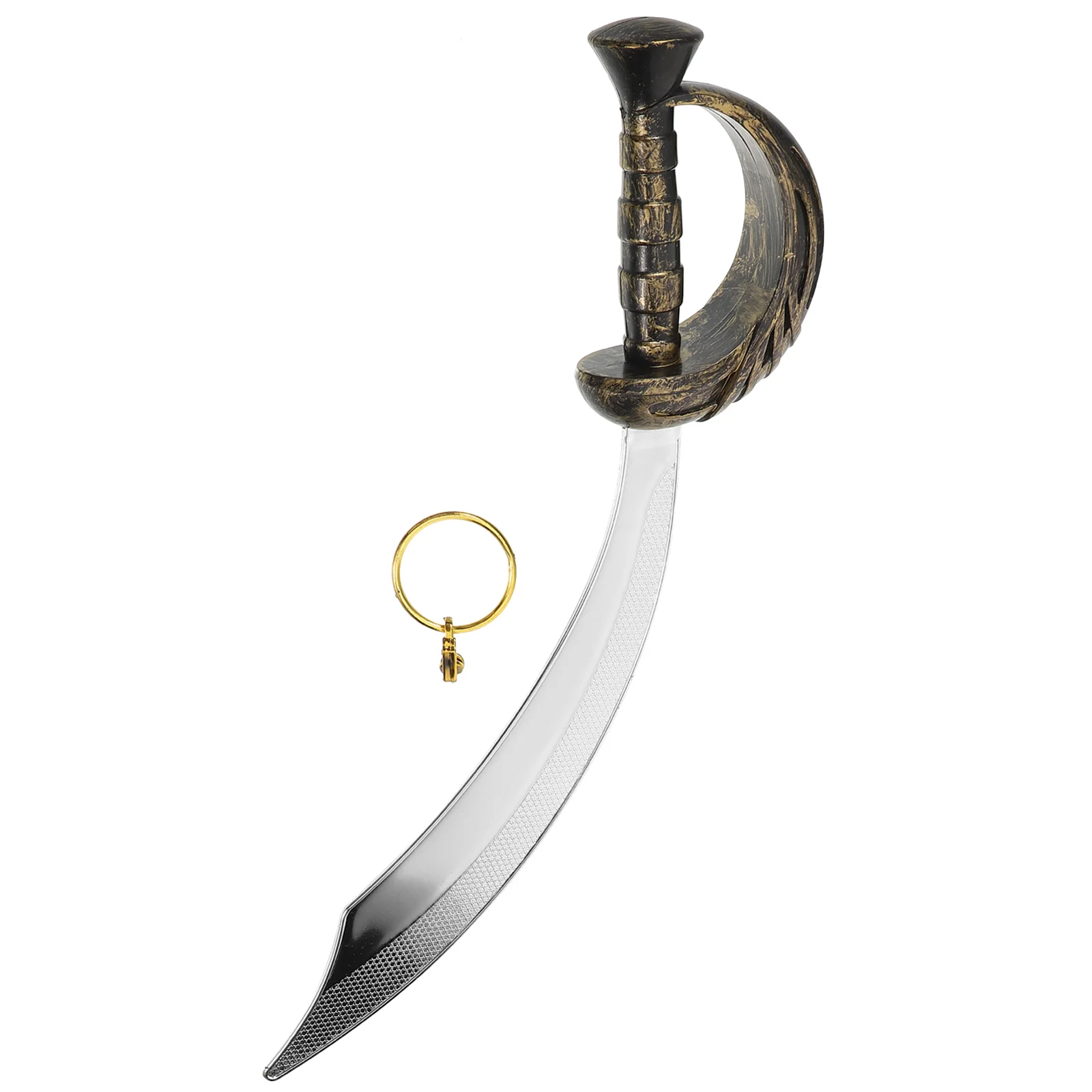 Pirate Playset Cosplay Accessories Swords Prop Toy Plastic For Party Hoop Earring Festival
