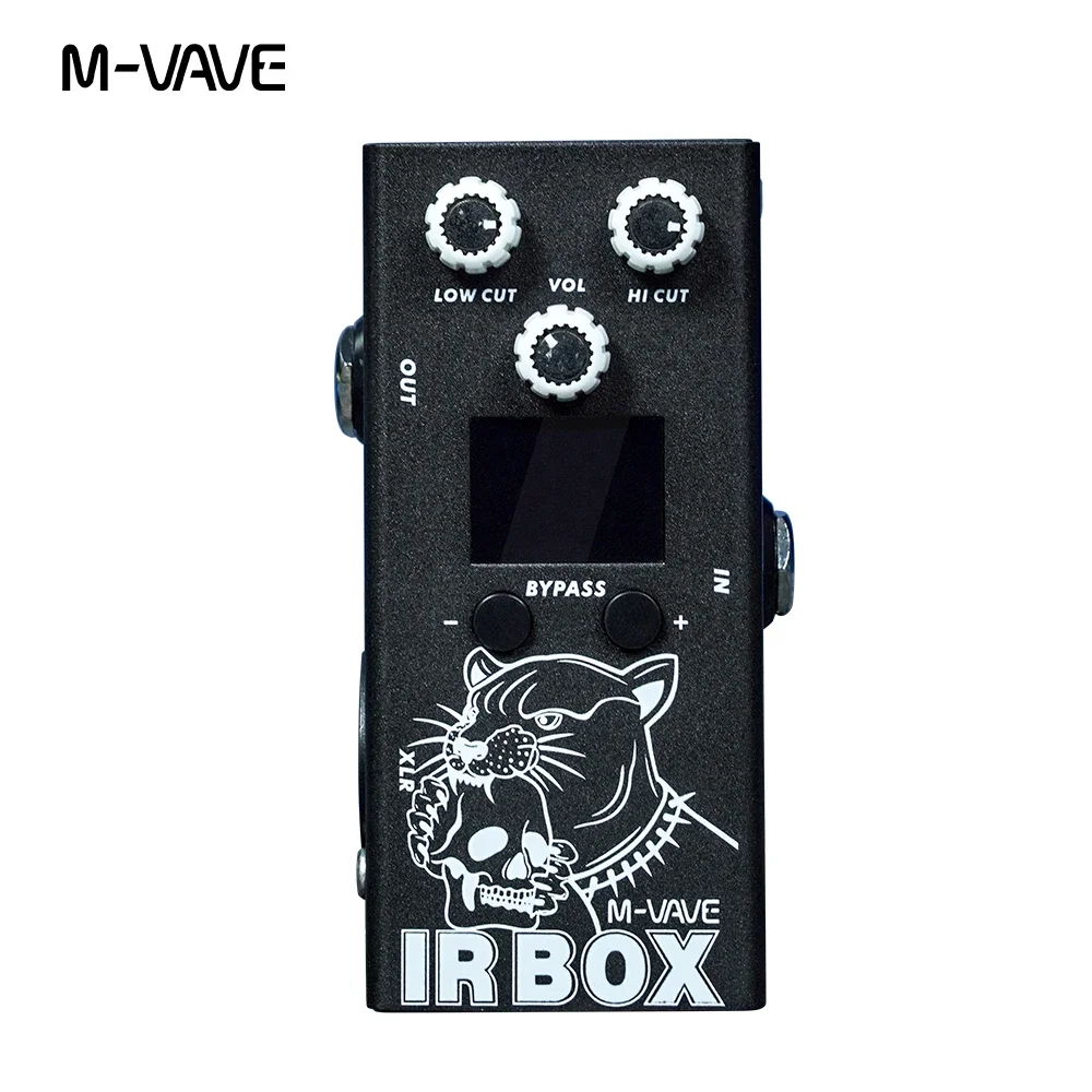 M-vave תיבת דוושת 32 presets 24bit, ביר דחף מונית תגובה ארונות רמקול סימולציה גיטרה בס אפקטים דוושות
