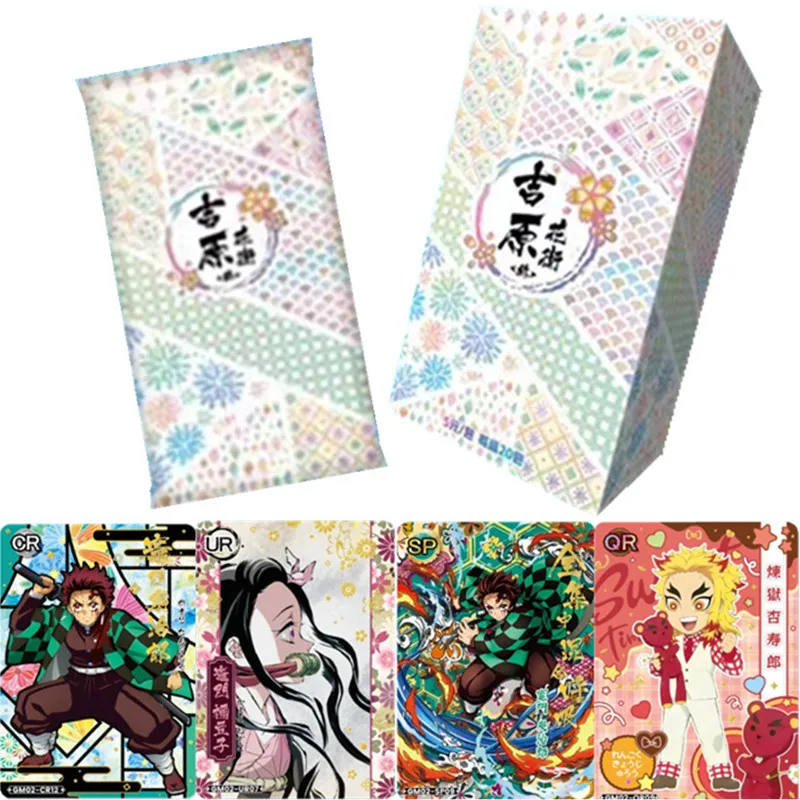 

Anime Demon Slayer Cards Hobby TCG Game Rare SSP Collection Cards Kimetsu No Yaiba Figures for Child Gifts Toys
