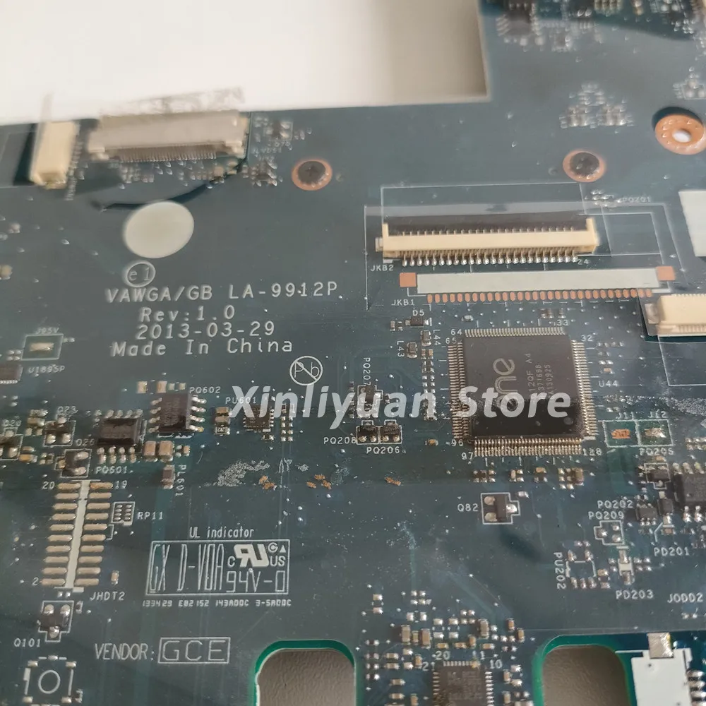 Laptop Mainboard para Lenovo G405 Vawga gb La-9912p E12100 Cpu 100 Testado - Imagem 3