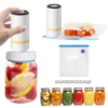 Universal Mason Jar Sealer Vacuum Kit BAP Free Vacuum Sealing Machine Food Storage Wear-Resistant for Wide Mouth Kitchen Gadgets 2