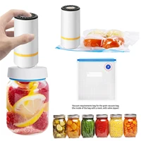 Universal Mason Jar Sealer Vacuum Kit BAP Free Vacuum Sealing Machine Food Storage Wear-Resistant for Wide Mouth Kitchen Gadgets 2