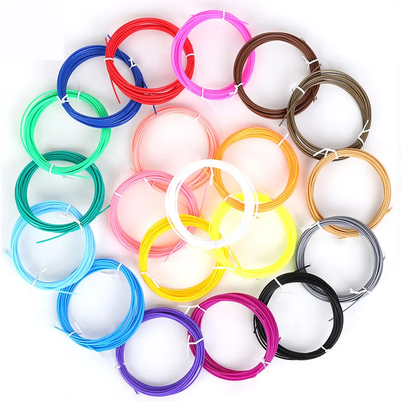 3D Pen filament 1.75mm ABS / PLA / PCL 30 Colors 20 Colors perfect safety plastic Apply to 3D Pen 3d printing pen 3d printing pen filament