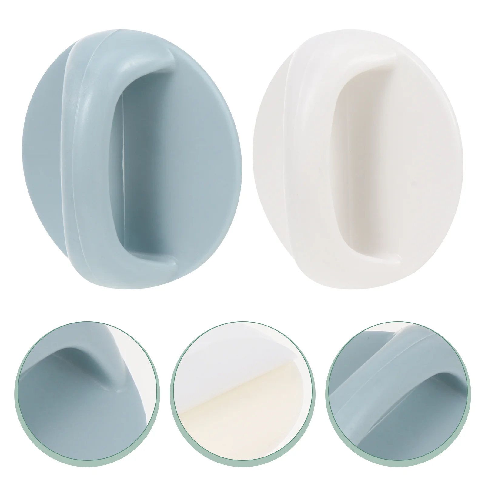 10pcs Sticky Door Handles Self Adhesive Handles Plastic Drawer Knobs AliExpress