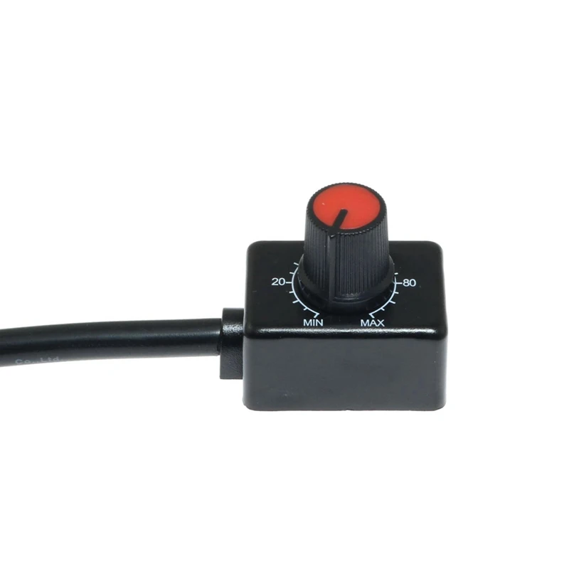 DC 0/1-10V 노브 LED 조광기, 저전압 수동 조광기, PWM 조광, 0-10V 또는 1-10V 조도 조절 전자 LED 드라이버 내구성 4 개