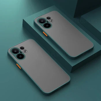 Custodia opaca antiurto di lusso per Vivo V60 Lite 5G Y21D Armor Bumper Silicone Cover Capa V 60 V60Lite