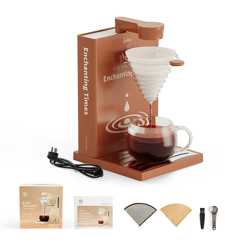 ICafilas Portable Electric Coffee Maker - ماكينة ق...