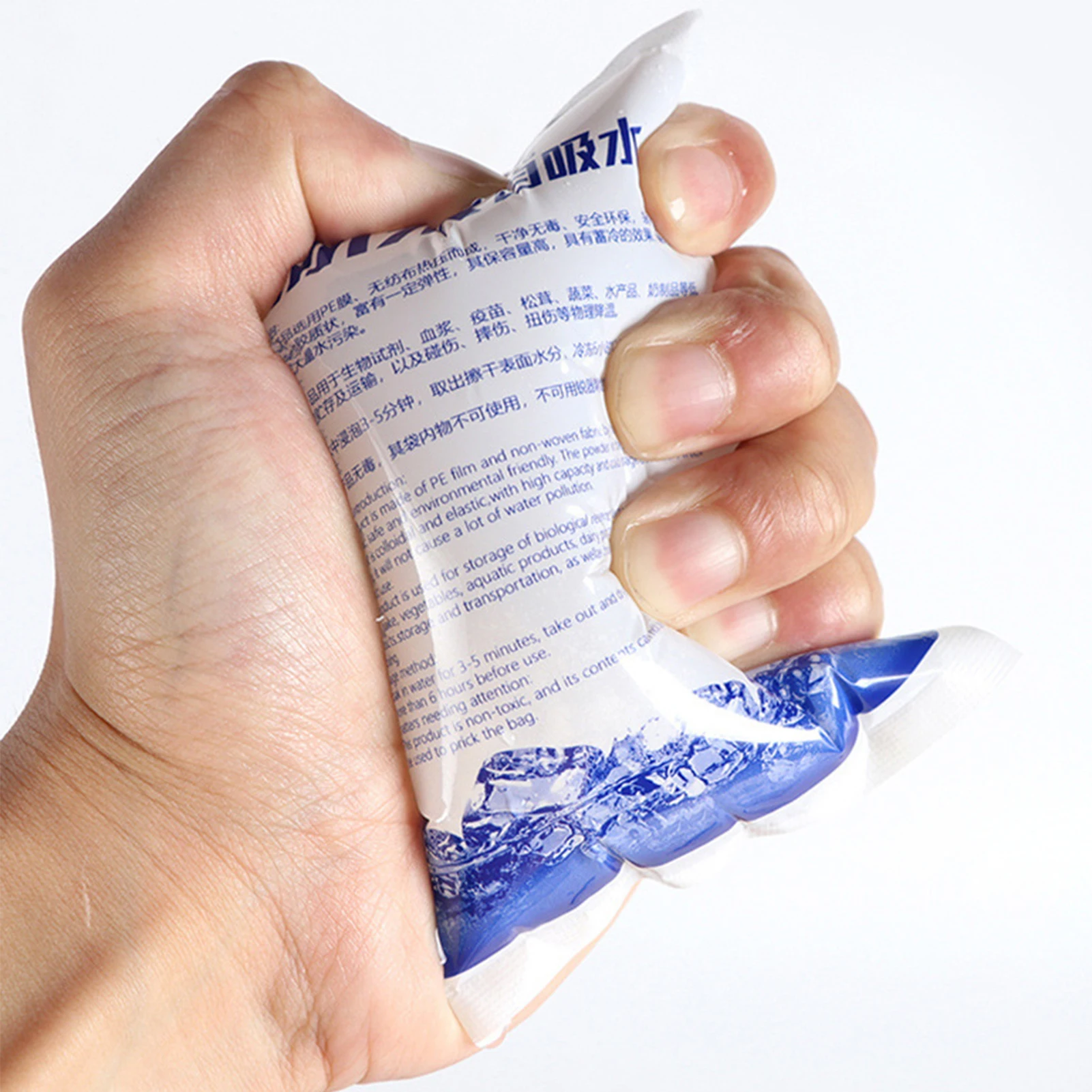 100-400ml Ice Pack Coolers Freezer Ice Cooling Bags Cold Shipping Packaging Bags for Lunch and Cooler TH