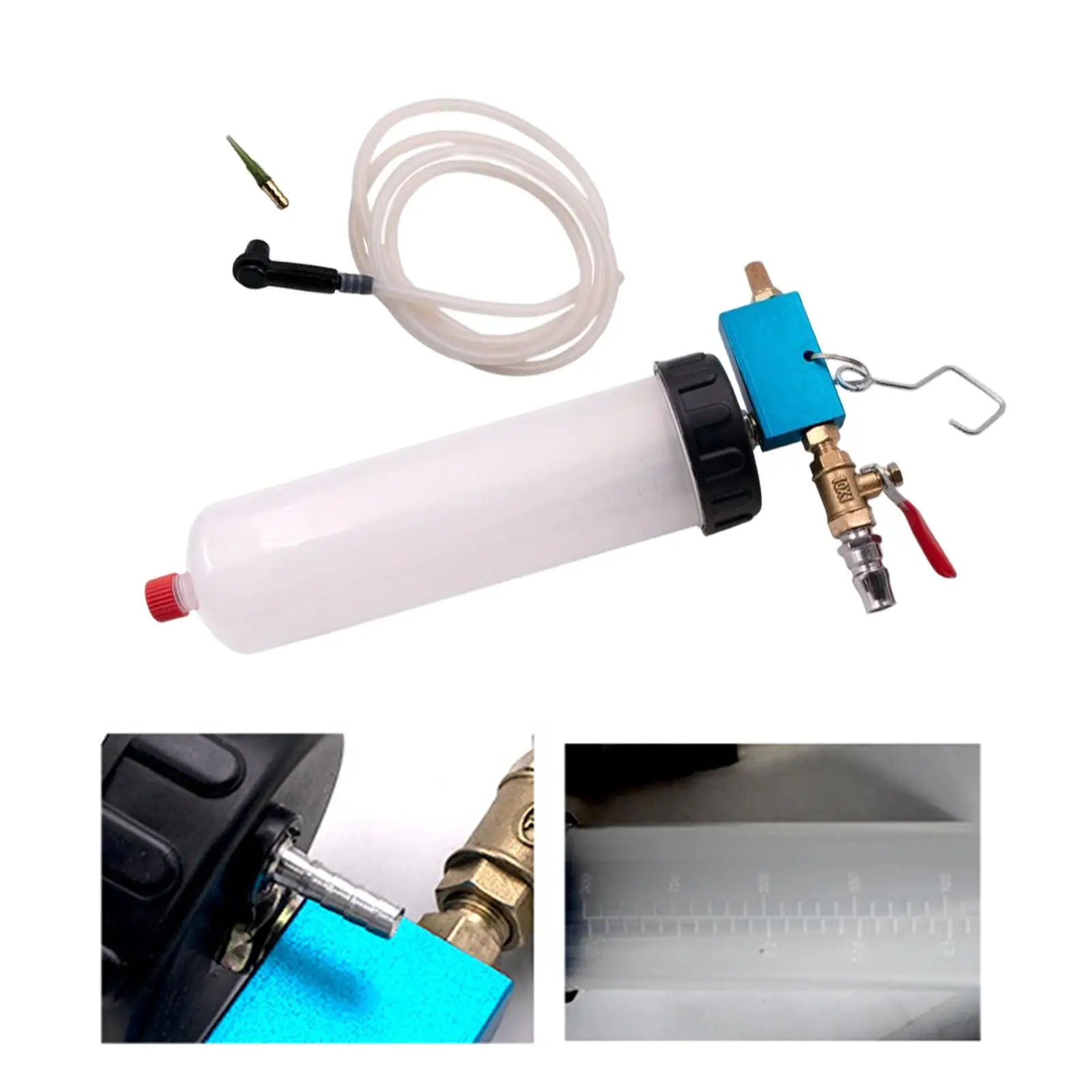 Universal Extractor, Pneumatic Vacuum Evacuator Brake Clutch Drained Bleeder Tool, for Automotive Car Truck.