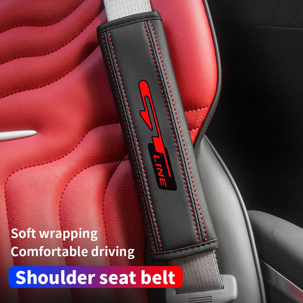 Premium Car Seat Belt Strap Protector Pads - Enhanced Comfort and Style