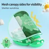 Swimbobo Kids Inflatable Floating Swimming Floats Cute Green Child Swim Pool For Babies Water Toy Ring PVC Baby Float For Summer 2