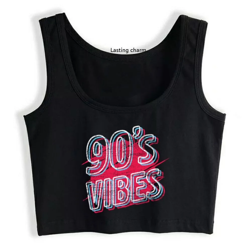 

90S Aesthetic Y2k Harajuku Gothic Crop Top Female Clothing