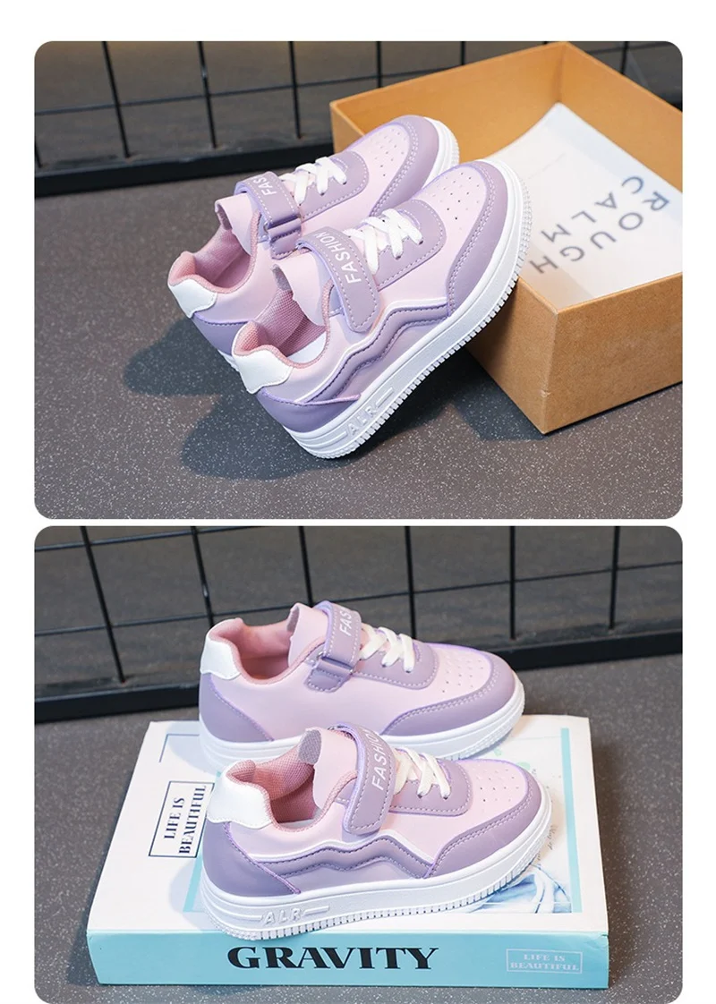 Size 26-37 Autumn Casual Platform Sneakers for Girls Minimalist Non-Slip Soft Sole Athletic Shoes Big Kids Walking Shoes Sc46953f3139345e59751a40b5eb5425dl
