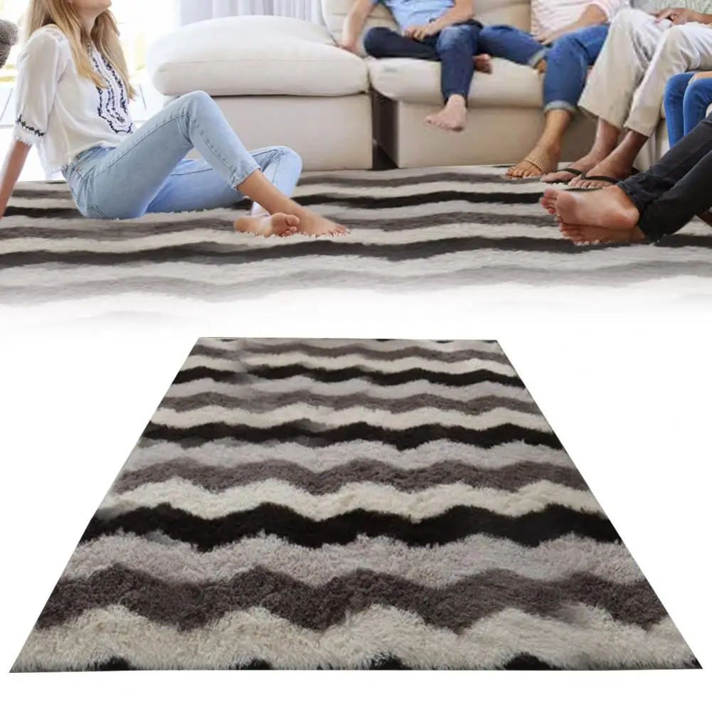 

Modern Area Rug Tie-dye Floor Carpet Soft Plush Tie-dye Area Rug Modern Geometric Design for Room Bedroom Kids Room Non-slip