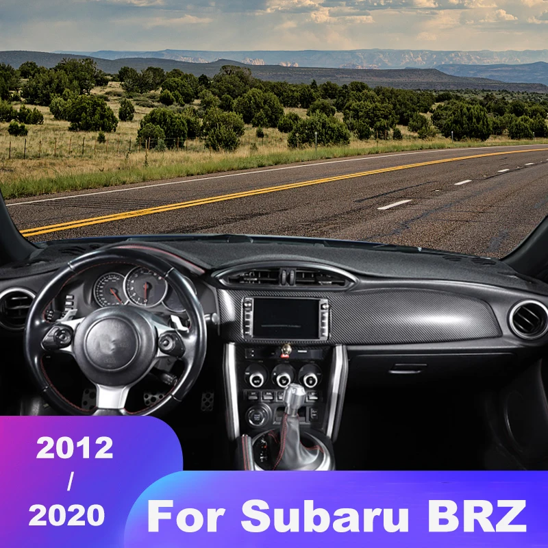 

Коврик для приборной панели автомобиля для Subaru BRZ 2012 2013 2015 2014 2016 2017 2018 LHD RHD, настольный солнцезащитный коврик для приборной панели, аксессуары