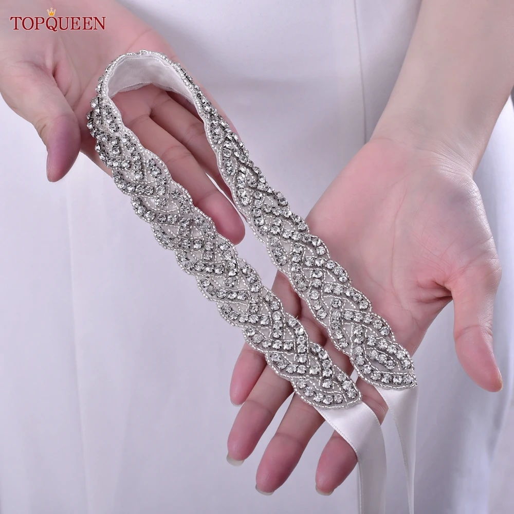 S216 Luxury Rhinestones Belt Wedding Accessories Bride Dresses Evening Party Gown Sash Women'S Diamonds Waistband bridal waistband bridal dress decoration