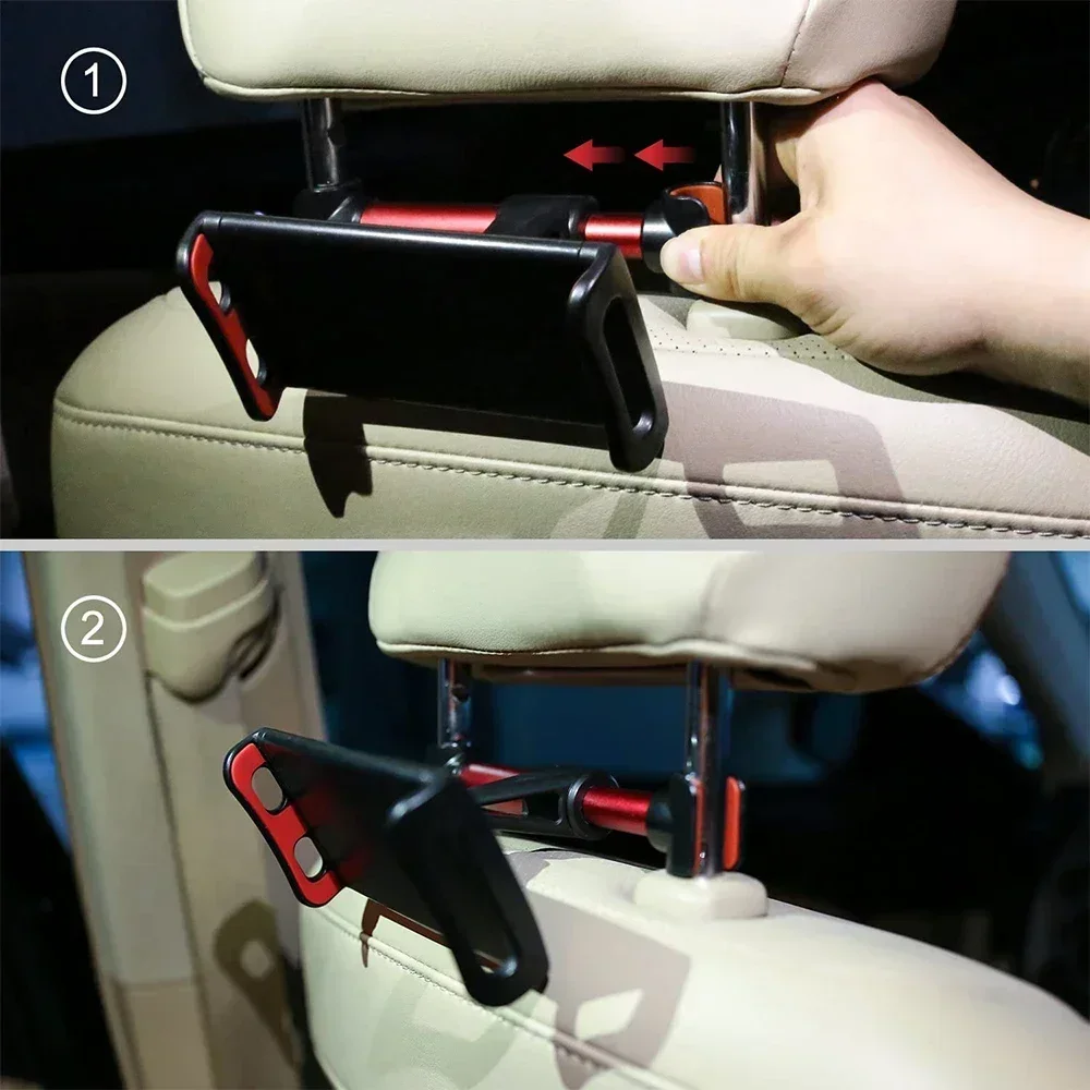 Universal Auto Rücksitz Kopfstütze Halterung Für iPad Air 1 2 4-11 Zoll 360 Rotation Mini Tablet PC Auto Auto Telefon Halter Stehen – Detail 12