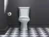 Comfort Height Two-piece Elongated1.28 Gpf Toilet with Class Five Flushing Technology And Left-hand Trip Lever Seat Not Included 3
