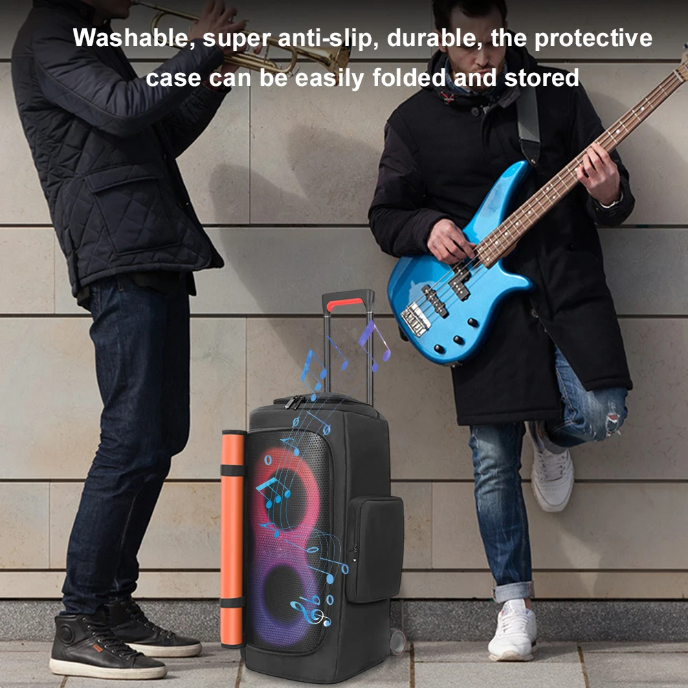 Speaker Dust Cover For JBL PARTYBOX 310/320 Portable Travel Storage Bag Bluetooth Speaker Case Anti-Slip Padded Protective Cover